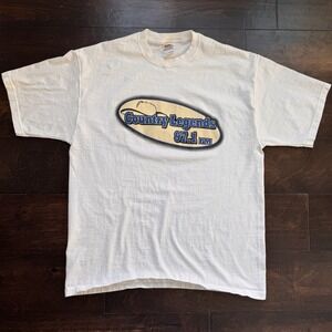 Country Legends 97.1 Vintage White Shirt